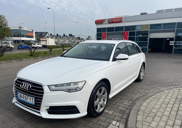 Audi A6 cena 93500 przebieg: 200000, rok produkcji 2018 z Wrocław małe 191